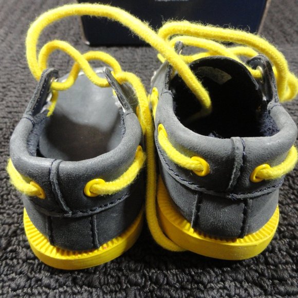 Sperry Top-sider A/O Crib shoe 1M~Open box~Cute~Boys - Picture 4 of 7